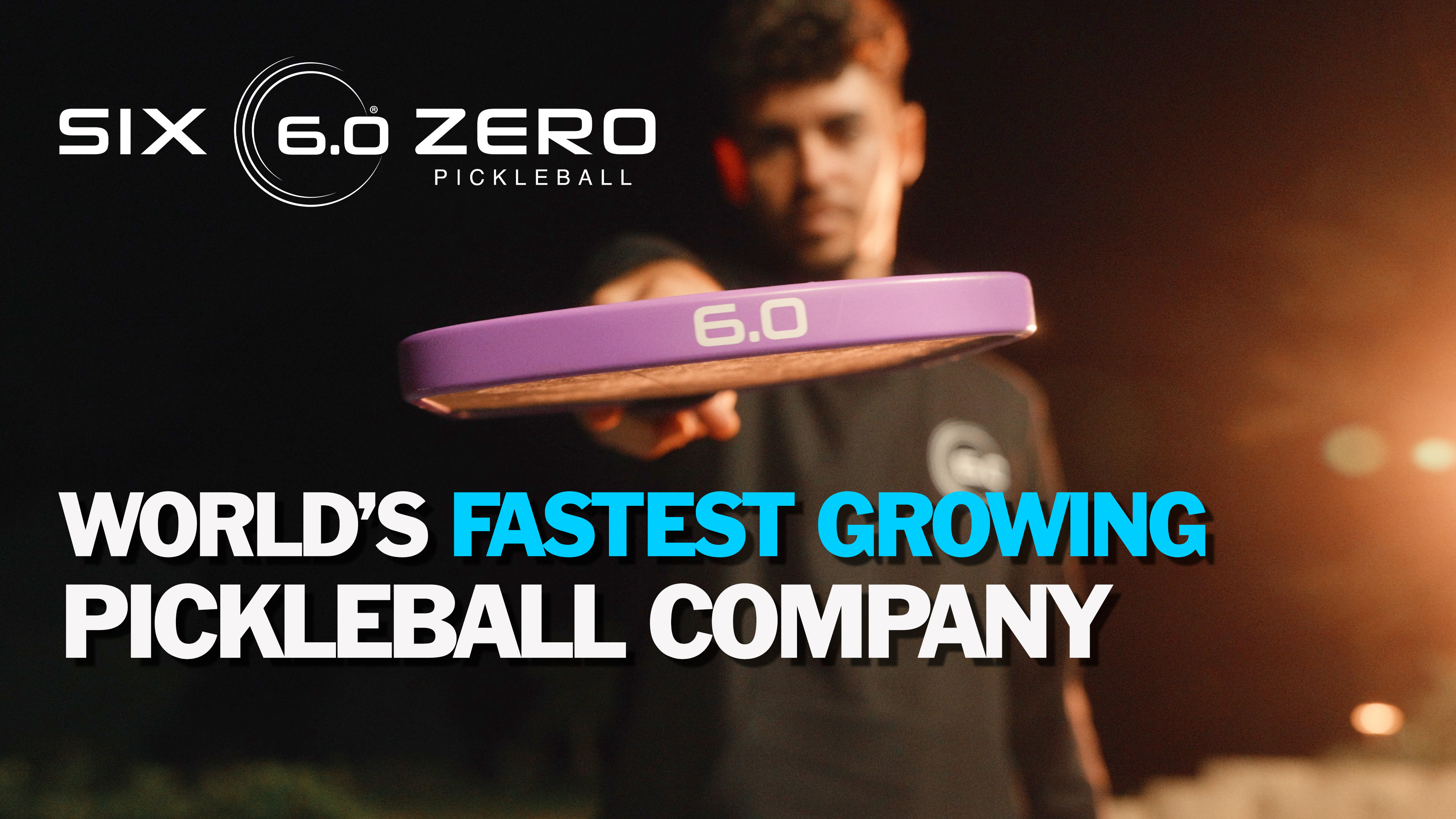 Six Zero Pickleball is the fastest growing pickleball company in the world..